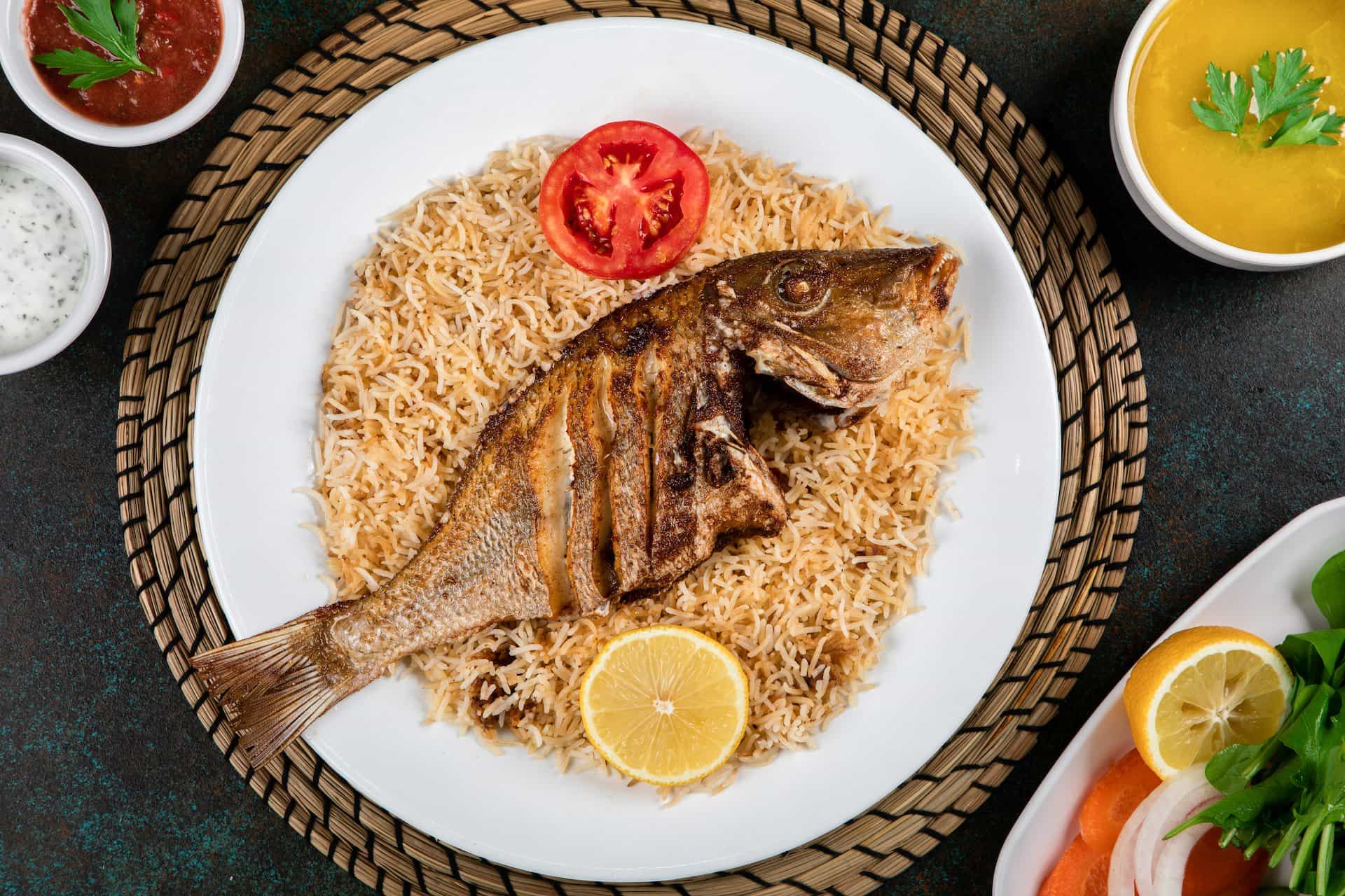 طبق بحري مشكل